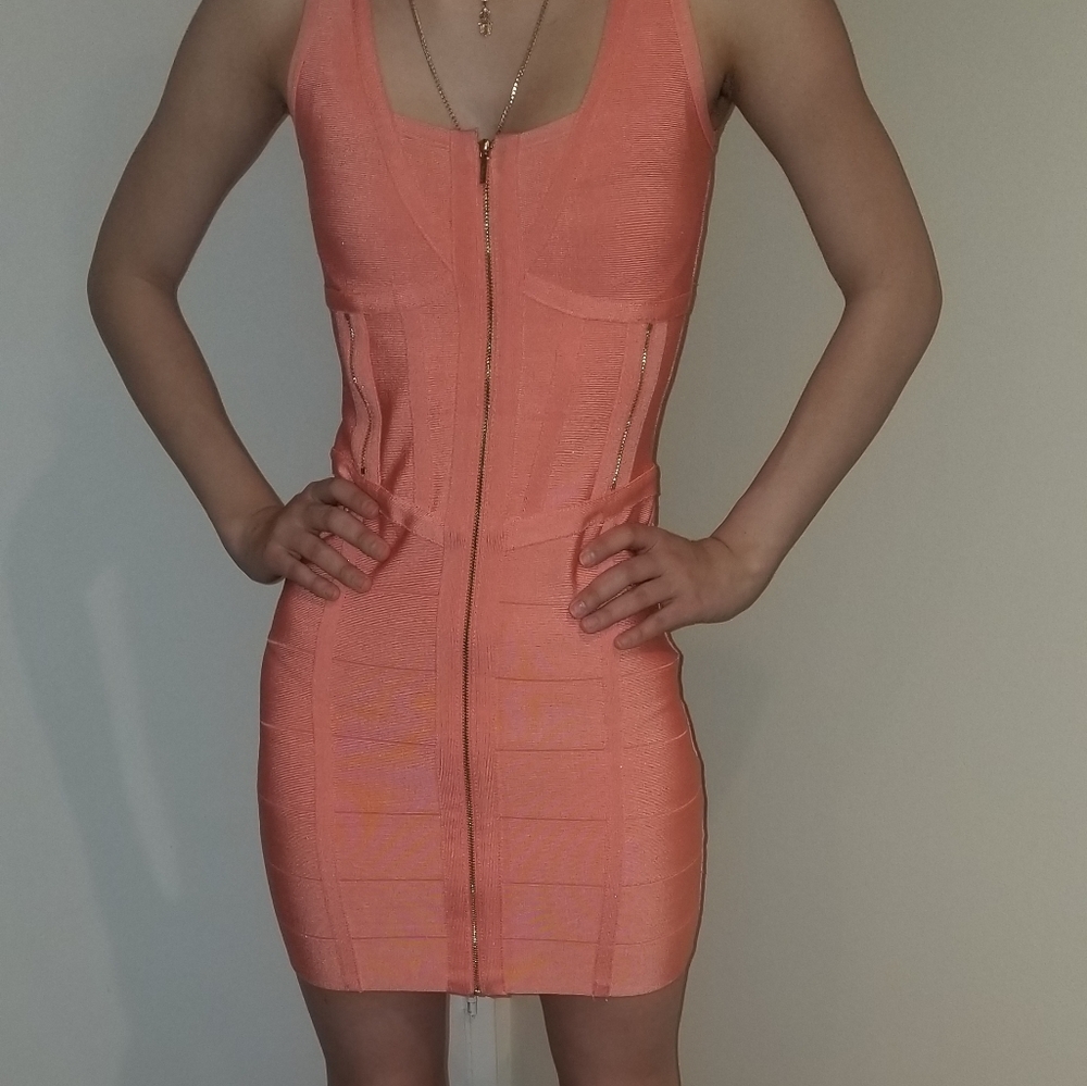 Bebe bandage dress size XS